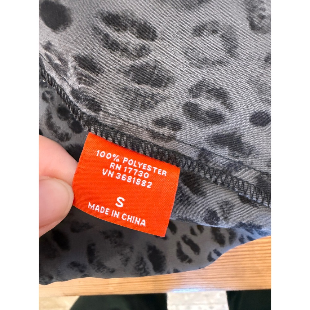 Kirna Zabete at Target Womens Grey Lip Print Wide Leg Jumpsuit Cowl Neck S - Picture 7 of 10